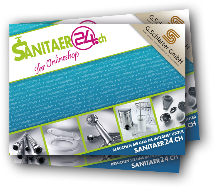 Flyer sanitaer24.ch
