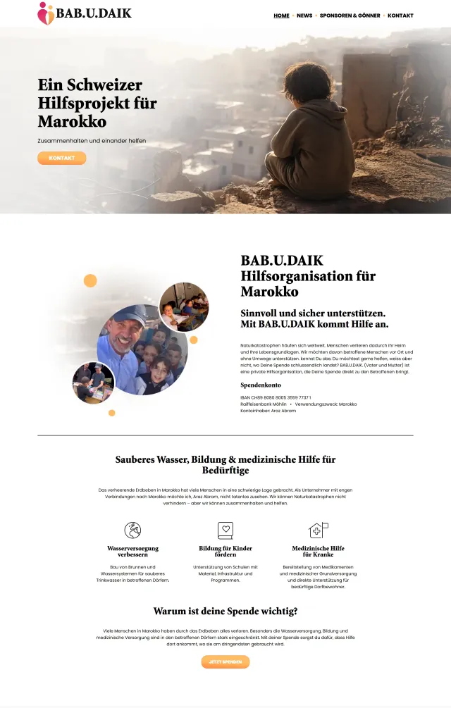 Webdesign von Bab.u.Daik