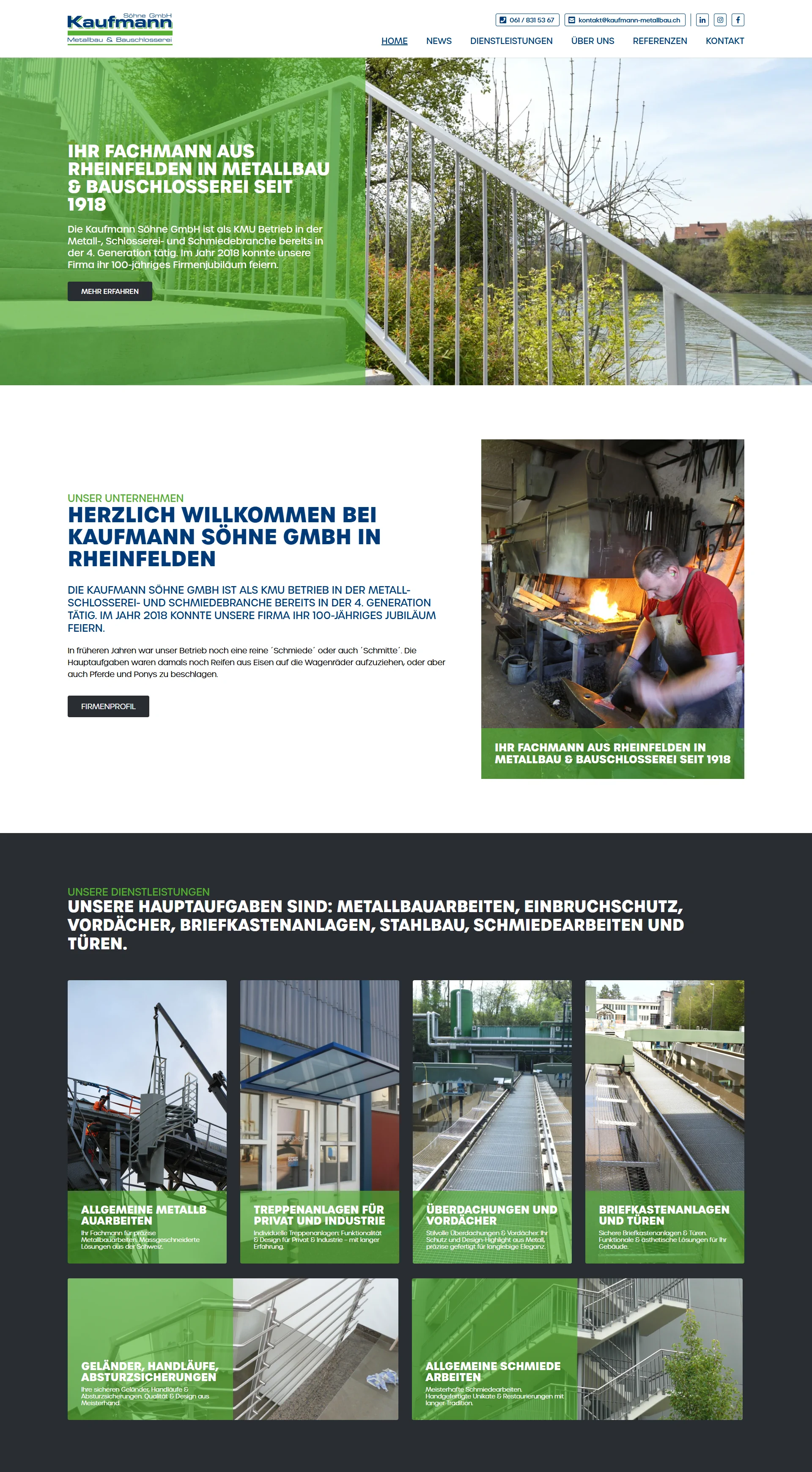 Webdesign von Kaufmann S�hne GmbH